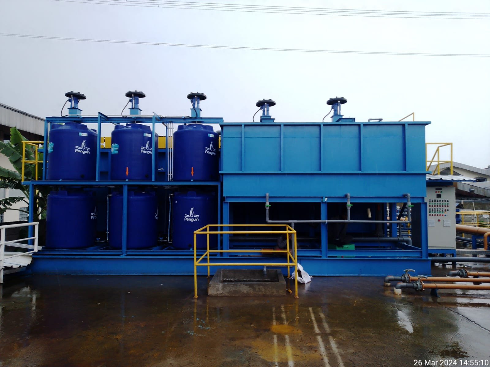 IMPROVEMENT PROCESS OF WTP & WWTP CAP. 1800M3/DAY